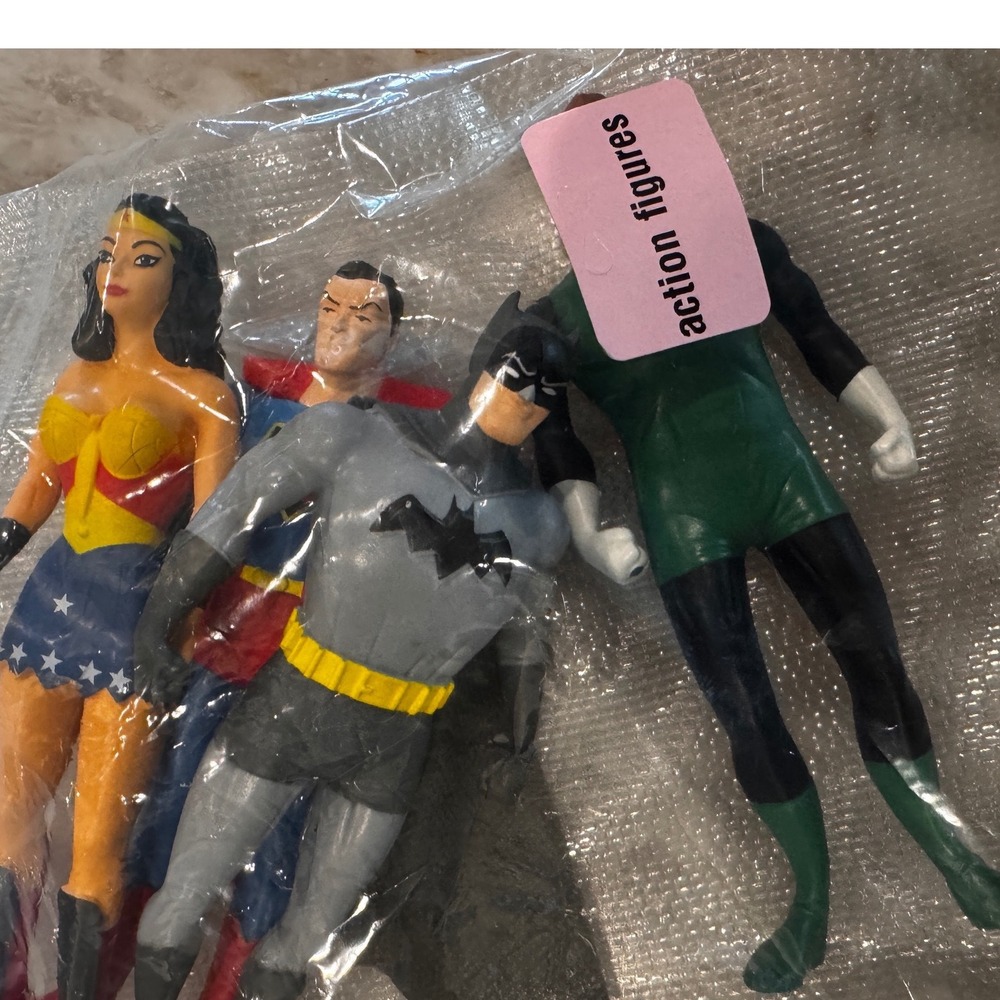 DC Comics Justice League Bendable Action Figures Batman Superman Wonder Woman